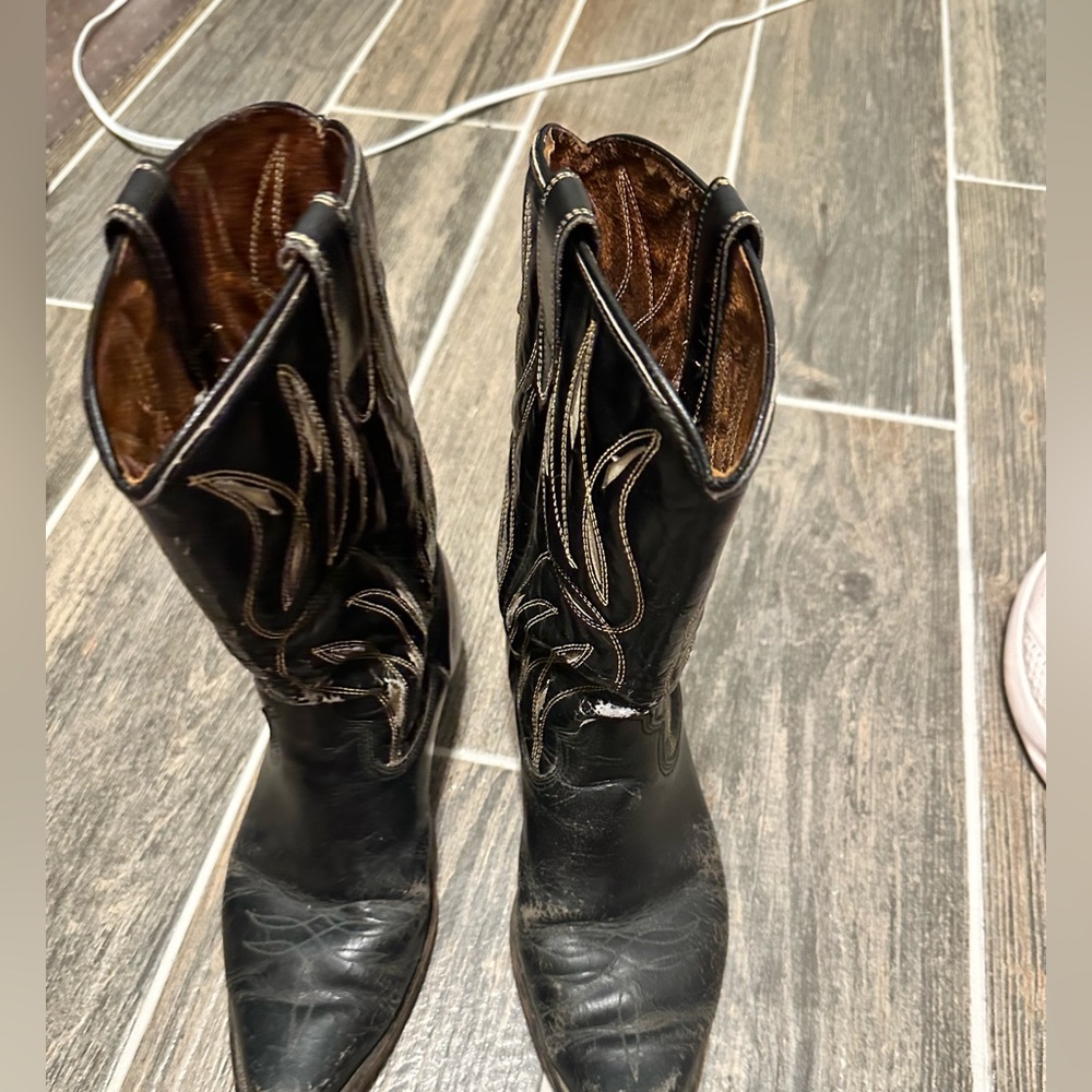 Vintage cowboy boots.